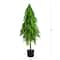 4ft. Unlit Down Swept Real Touch Norfolk Pine Artificial Christmas Tree in Nursery Pot